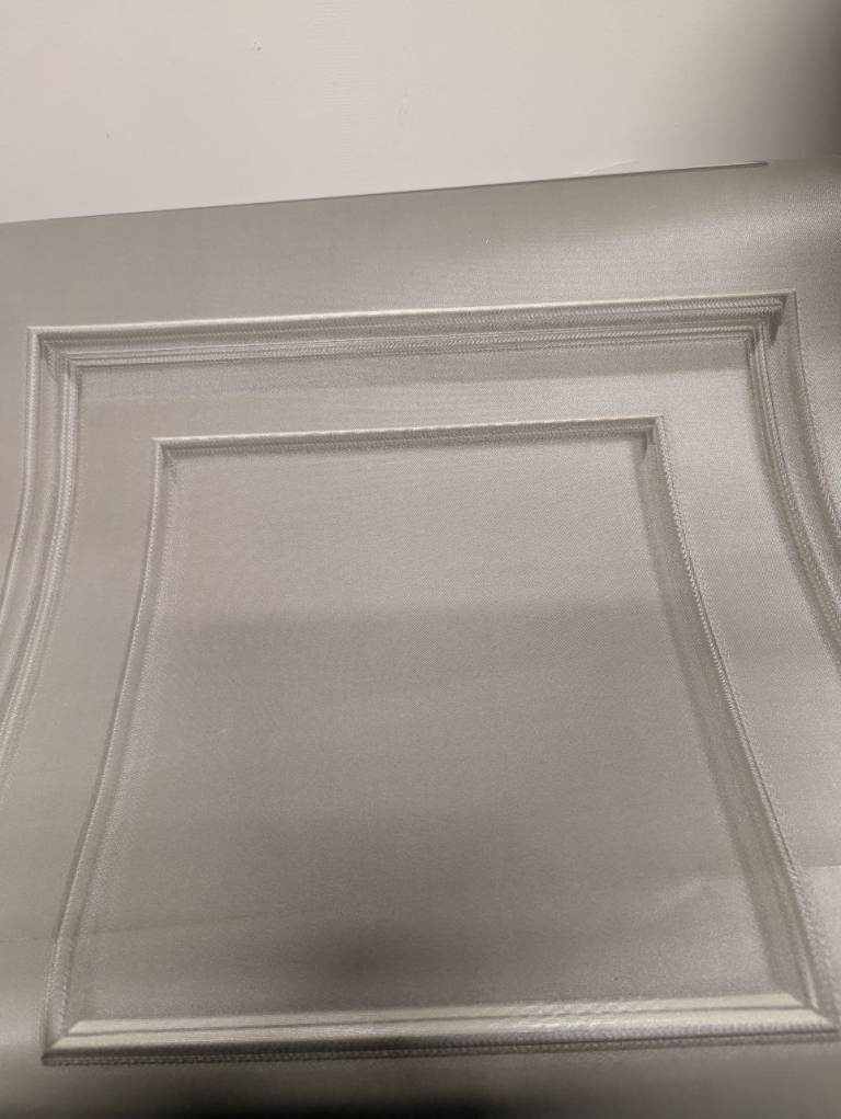 Panel wallpaper - silver