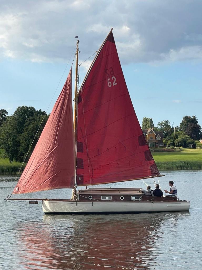 Norfolk Broads Sailing Boat