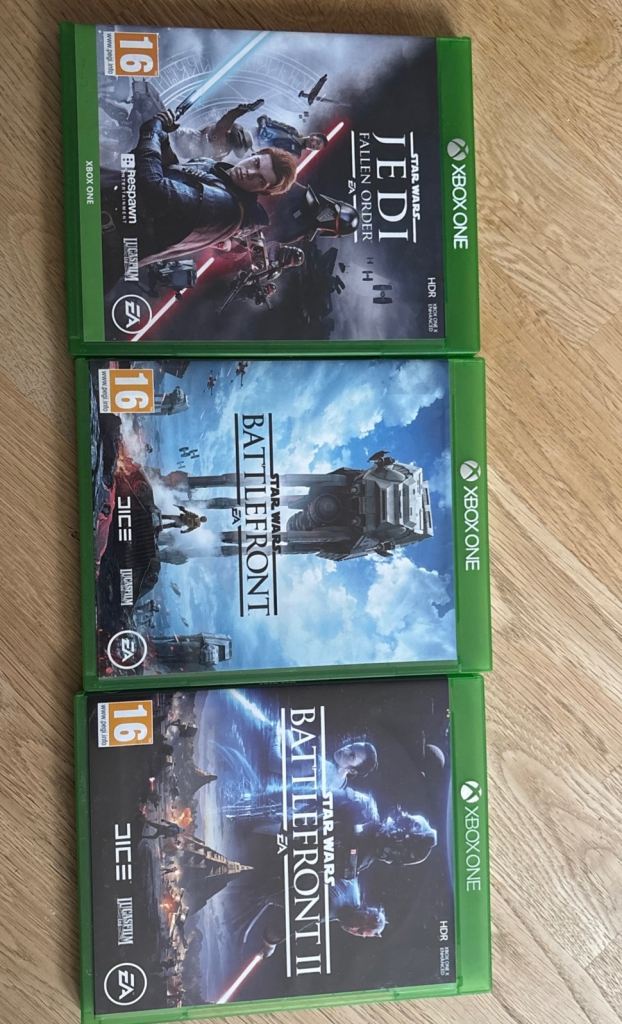 3 Star Wars Xbox one games 