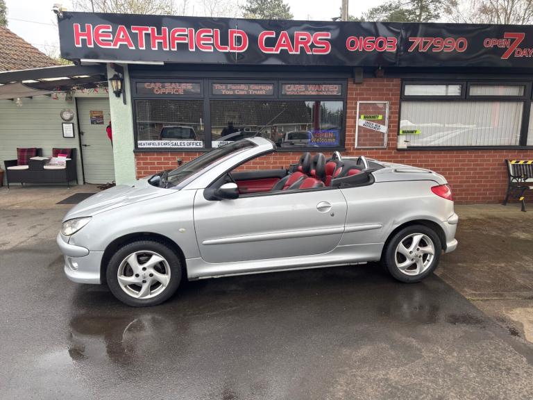 2004 Peugeot 206 1.6 Allure 2dr [AC] CONVERTIBLE Petrol Manual