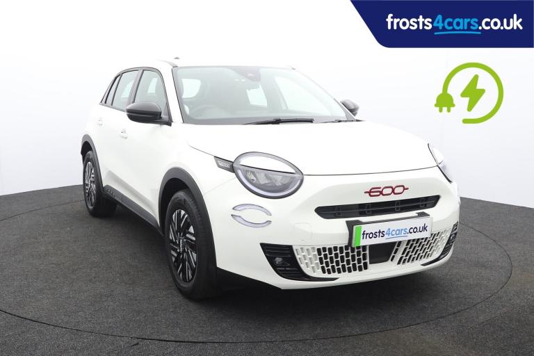 2025 Fiat 600 5dr 115kW Red 54kWh Automatic Hatchback Electric Automatic