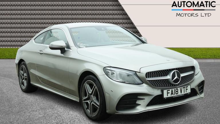 2018 Mercedes-Benz C Class 1.5 C200 MHEV AMG Line (Premium) Coupe 2dr Petrol