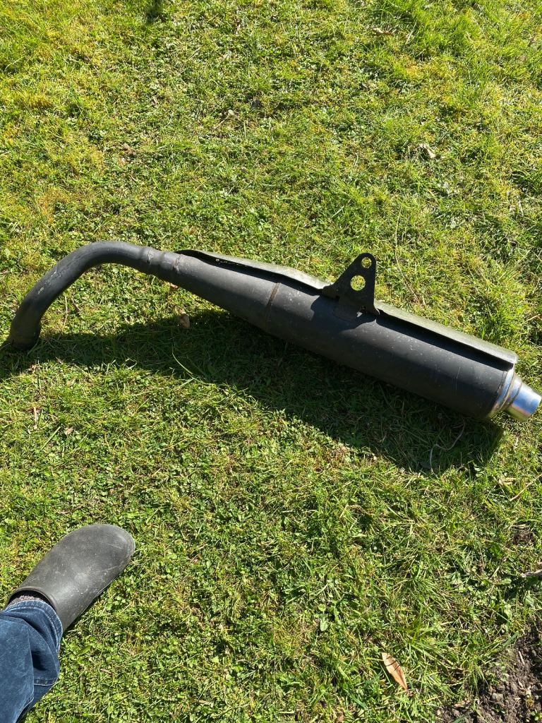 Honda hornet exhaust 