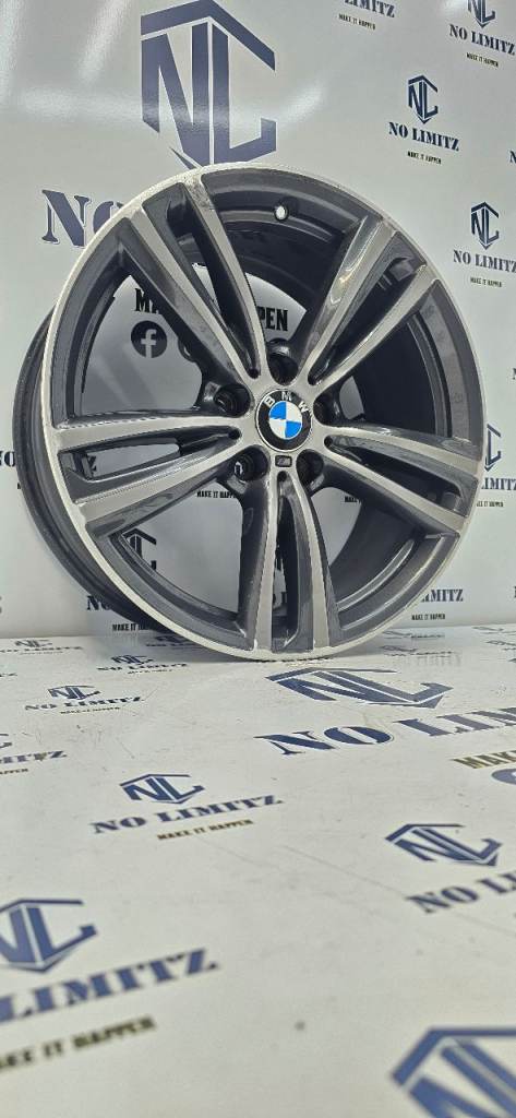 GENUINE BMW 19" 8J 442m 3 SERIES 4 SERIES F30 F31 F32 F33 SINGLE ALLOY WHEEL 5x120 DIAMOND CUT