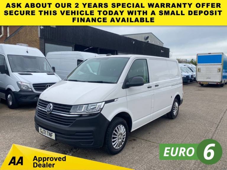 2021 71 VOLKSWAGEN TRANSPORTER 2.0 TDI T28 SWB STARTLINE BUSINESS 110BHP. AIRCON