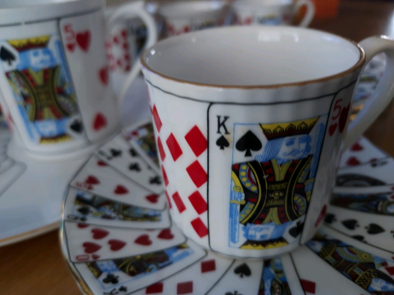 Fine bone china coffee set