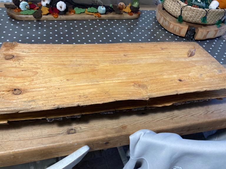 Wooden Cheese Board Serving Platter Wedding Accessory Christmas Platter & Mouse 