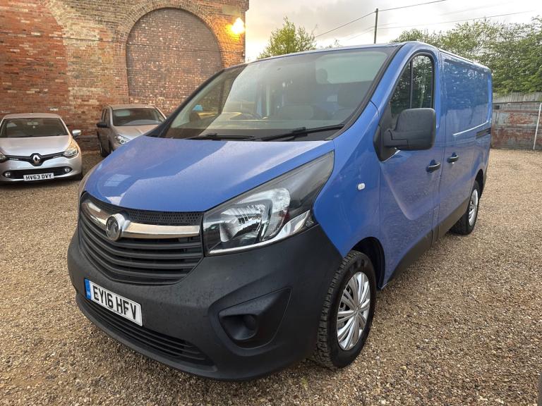 2016 Vauxhall Vivaro 2700 1.6CDTI 90PS H1 Van PANEL VAN Diesel Manual
