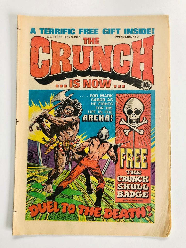 Vintage 1970s Comic THE CRUNCH #3