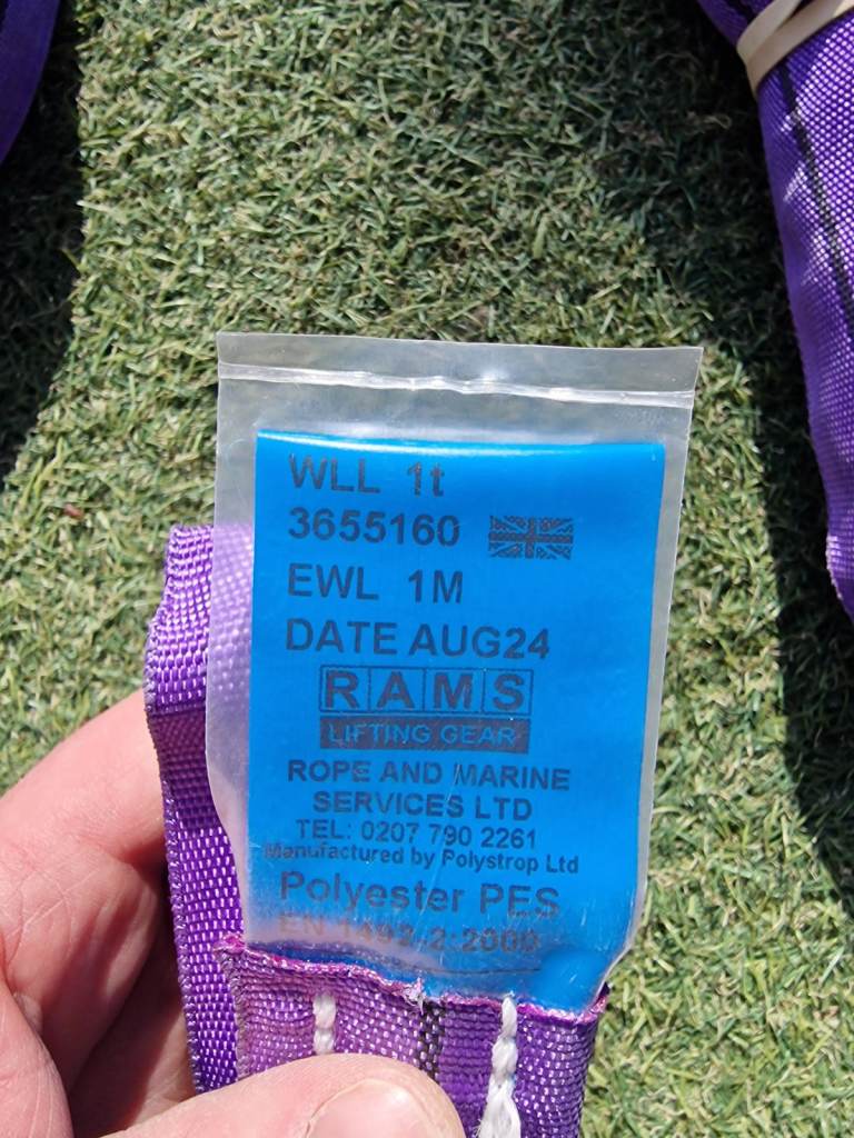 Polyester round slings