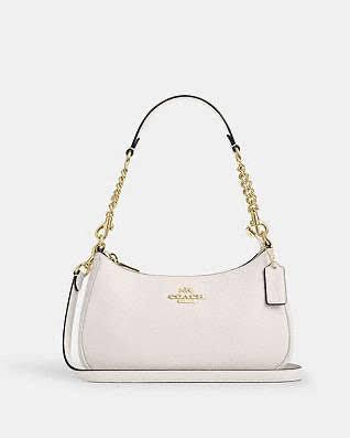 Coach Teri Shoulder Bag In Signature Canvas