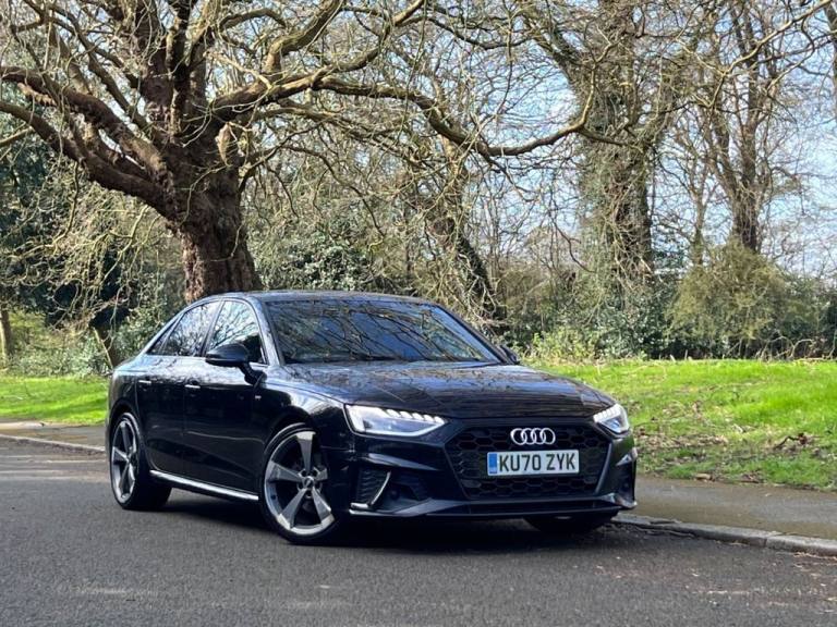 2020 70 AUDI A4 2.0 TFSI 40 BLACK EDITION SALOON 4DR PETROL S TRONIC EURO 6 (S/S