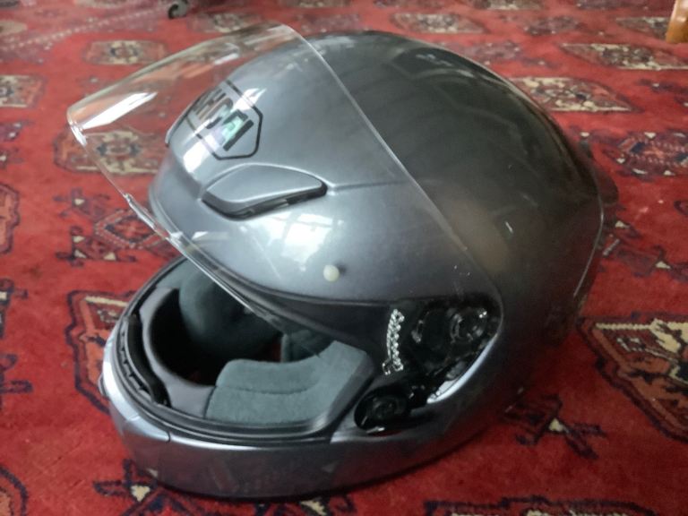 ⛑️ SHOEI XR-1000 MOTORCYCLE 🏍️ HELMET 🪖 (SIZE SMALL 55-56cm) SILVER