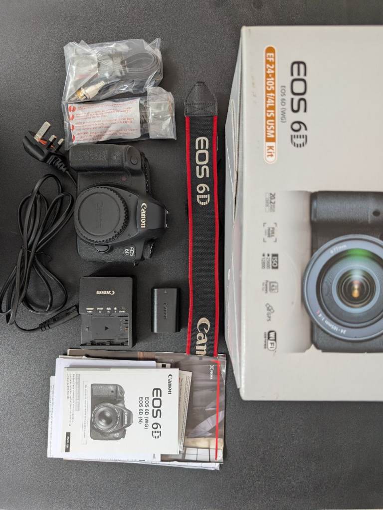 Canon 6D Full Frame Camera with Lenses and accessories 