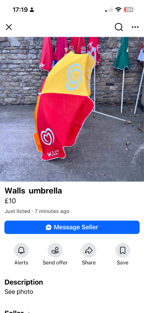 Garden parasol garden umbrellas £10- £30 Coca Cola tetley John Smith ect bath  