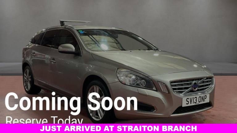 2013 Volvo V60 D2 [115] SE Lux 5dr ESTATE DIESEL Manual