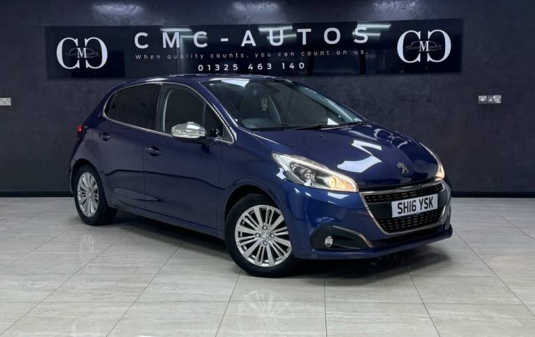 2016 Peugeot 208 1.2 PureTech Allure Hatchback 5dr Petrol Manual Euro 6 (82 ps) Hatchback Petrol ...