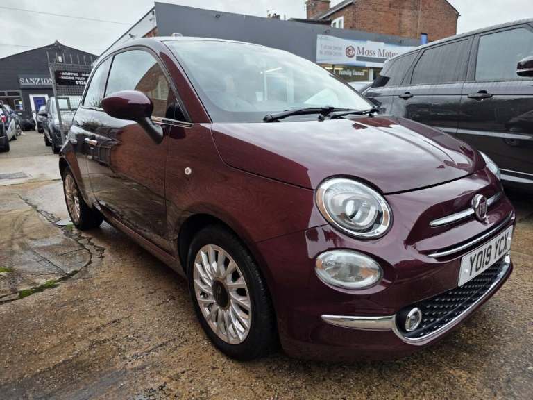 2019 Fiat 500 1.2 Lounge 3dr HATCHBACK PETROL Manual