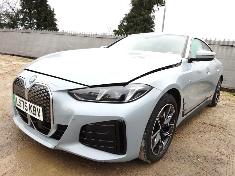 2025 75 REG BMW I4 EDRIVE35 M SPORT ELECTRIC AUTO DAMAGED REPAIRABLE SALVAGE