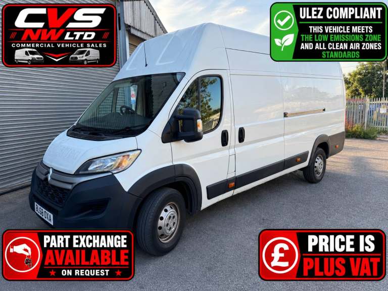 2021/21 CITROEN RELAY ENTERPRISE EXLWB L4H3 PANEL VAN EURO6 ULEZ FREE PRICE +VAT