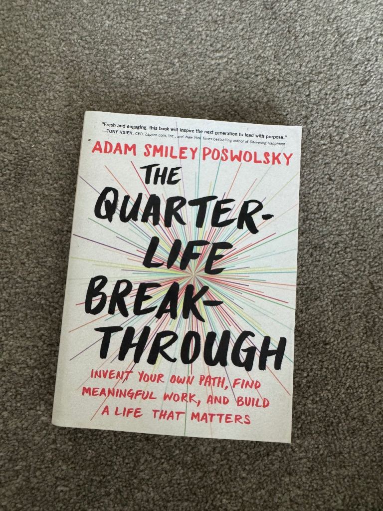 The Quarter-Life Breakthrough by Adam Smiley Poswolsky – Good Condition