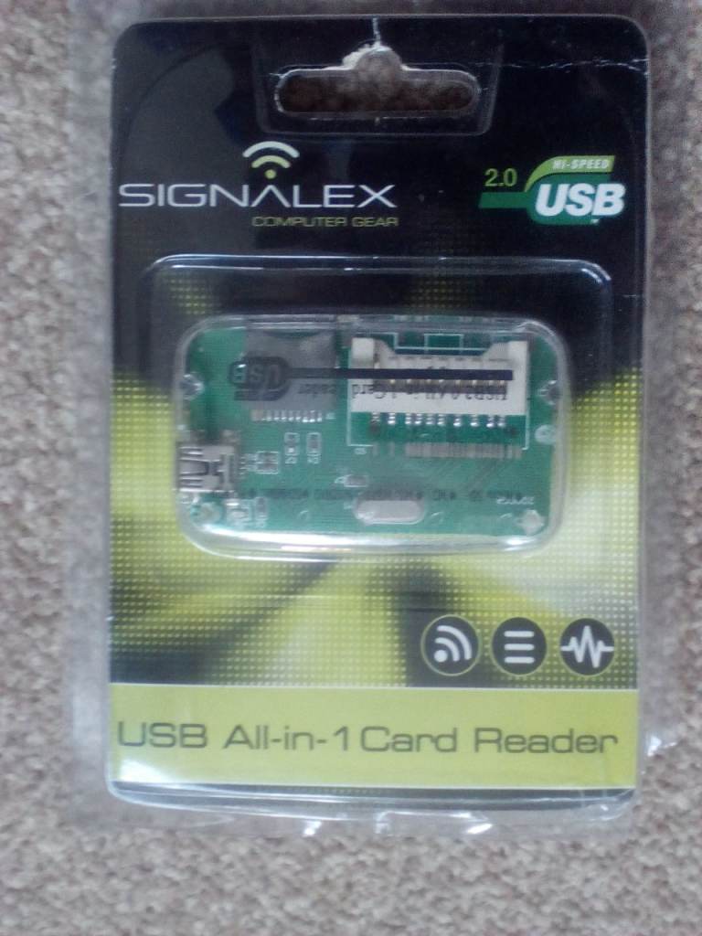 All in-1 USB card reader only £2