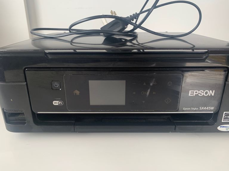 Epson Stylus SX445W Scanner and Printer with ink 