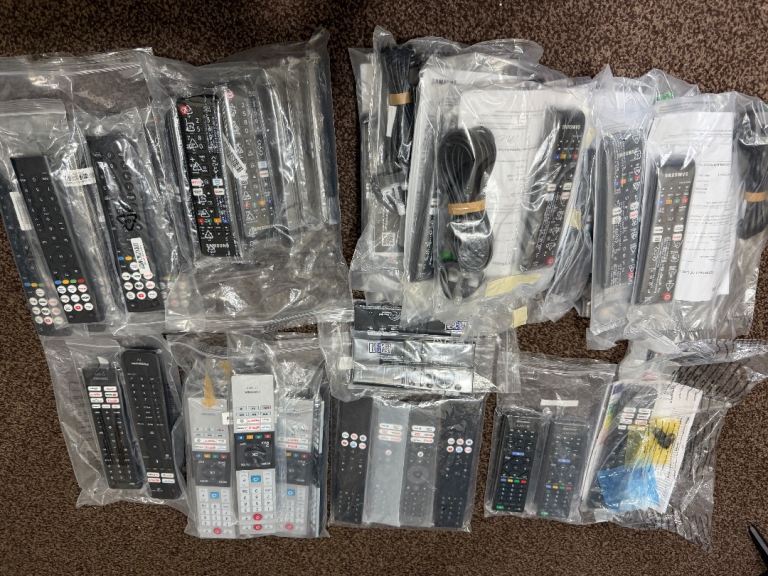 Genuine Remotes Samsung LG Sony Hisense Toshiba Panasonic TCL Smart Tv Remote controls 