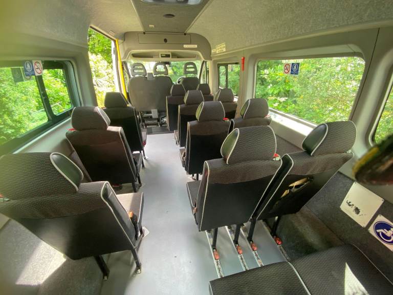 Belted seats for van or campervan