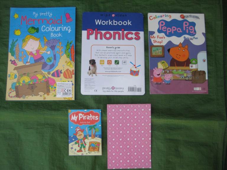 5 Various Colouring and Activity Books for Young Children for £4.00 for ...