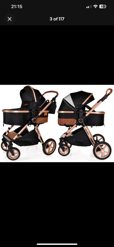 3 in 1 Pram/pushchair 