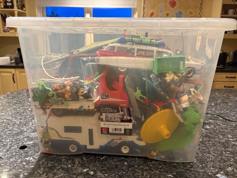 Large box of Playmobil - £40