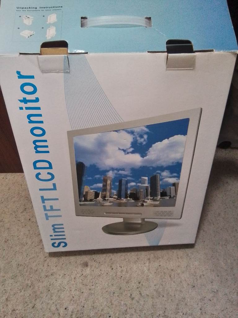 Slim tft lcd monitor 