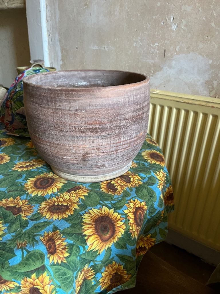 Large Studio Pottery Plant Pot