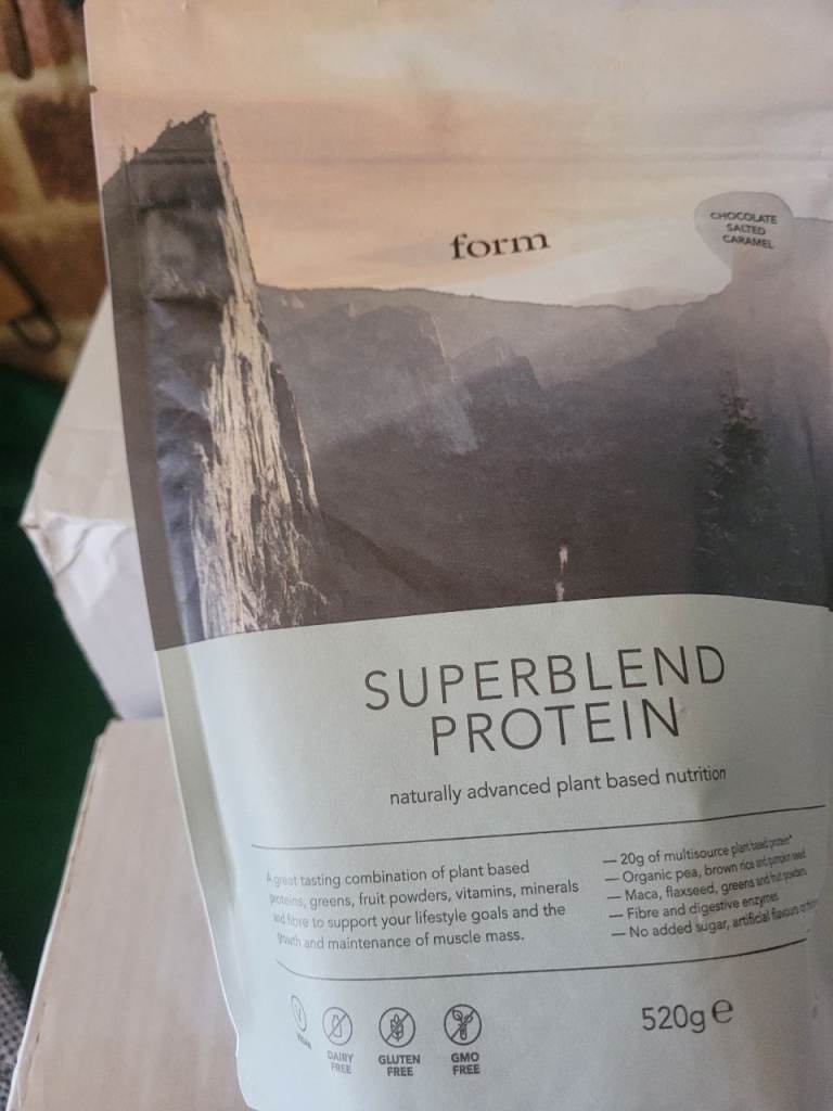 Form 500 grams chocalate salted caramel protein powder 
