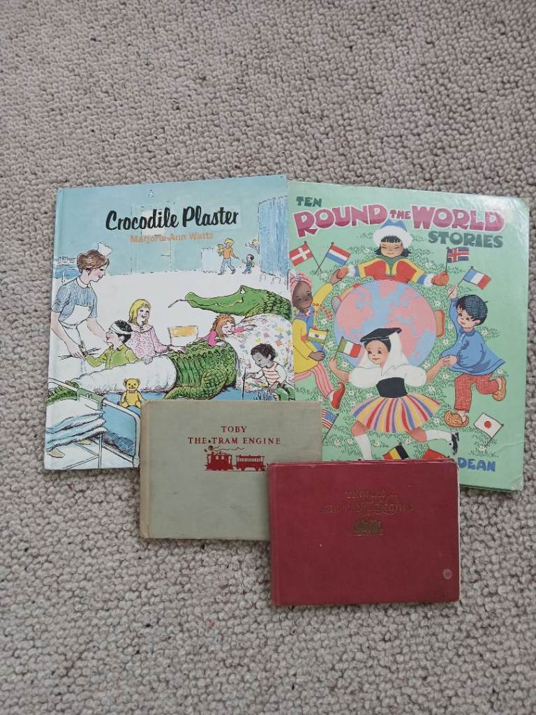 Four very rare vintage children's books