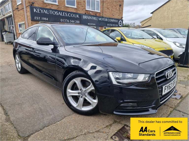 2012 Audi A5 2.0 TDI SE Sportback 5dr Diesel Multitronic Euro 5 (s/s) (143 ps) Hatchback Diesel A...