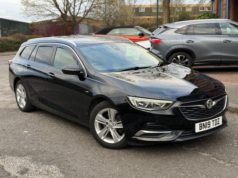 2019 Vauxhall Insignia 1.6 Tech Line Nav Sports Tourer Ecotec 5dr Black - FSH! MOT March 27!
