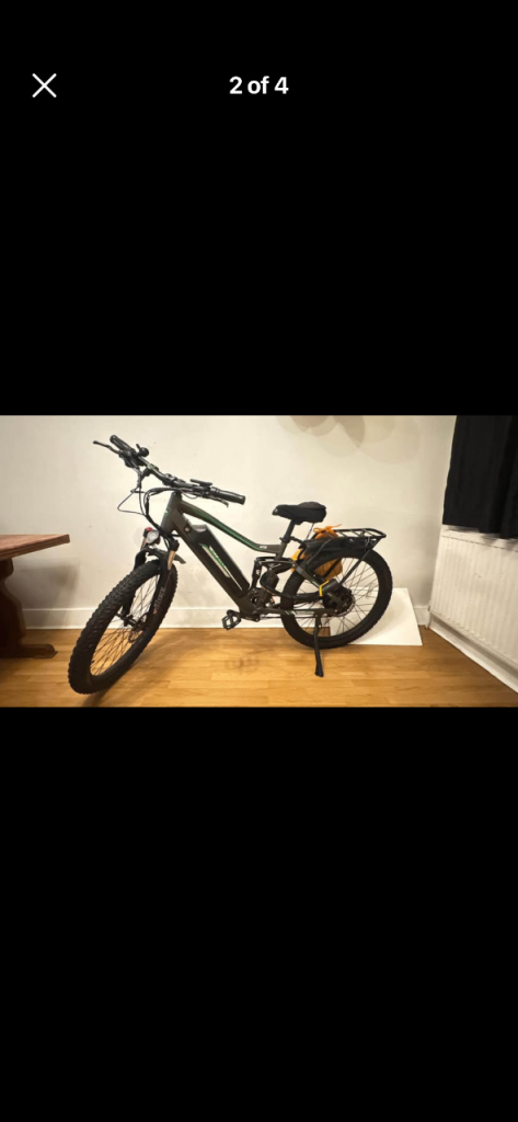 Electric Bike / E-Bike MTB 48V 25Ah (1200Wh) – Powerful & Long Range
