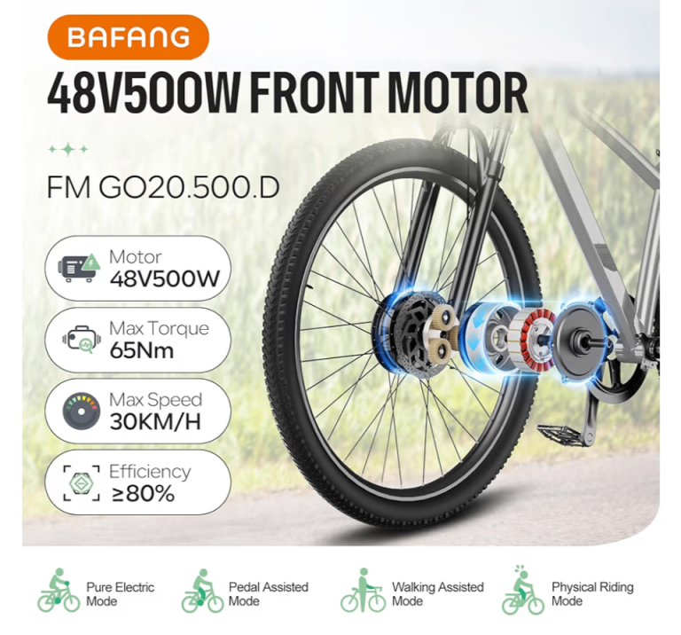 Bafang 500w front motor wheel kit