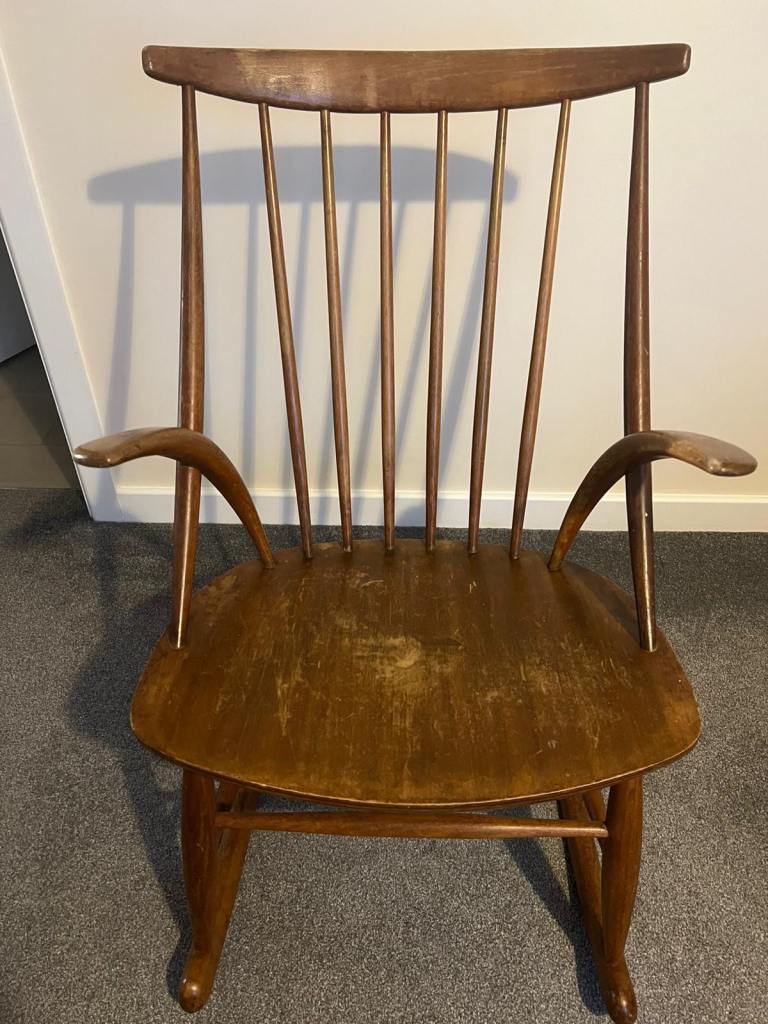 Vintage Wooden Rocking Chair