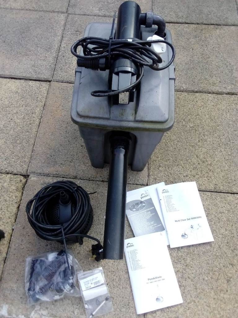 Oase Pontec Multi Clear Set 8000 Pond Filter Pump And UV
