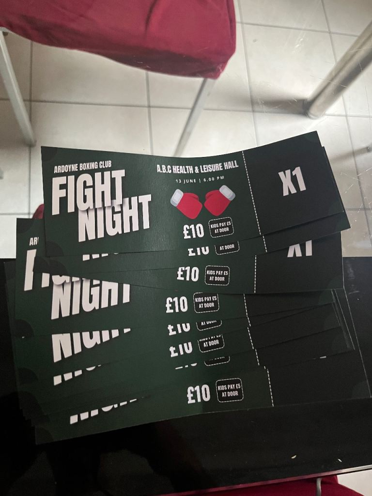 Boxing night tickets 
