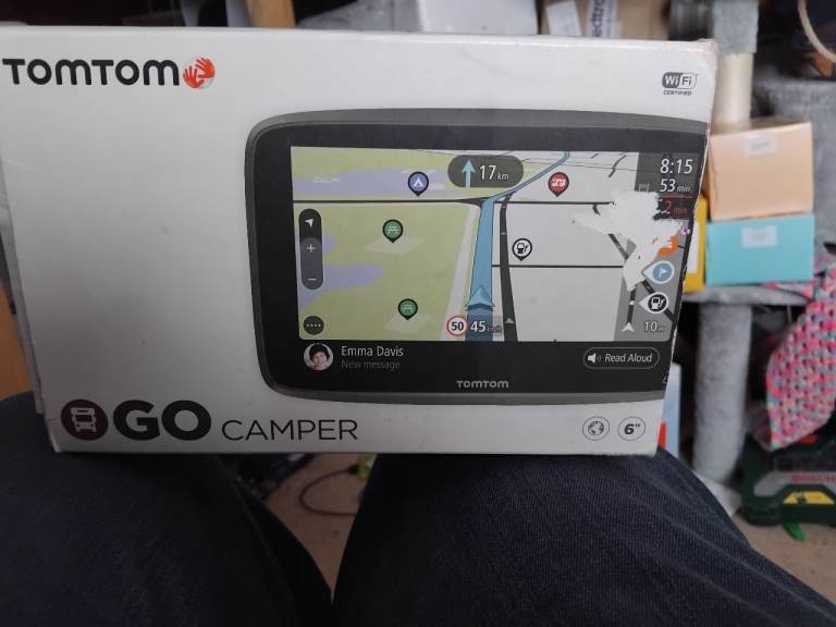 Tomtom go camper sat nav 