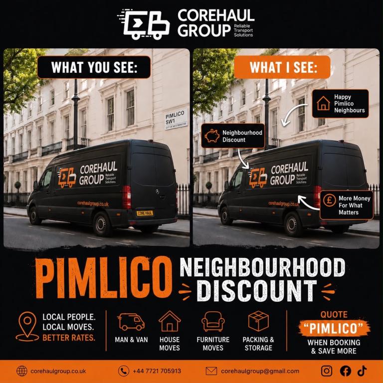 Corehaul Group Limited | Reliable Man & Van, House Moves & Deliveries