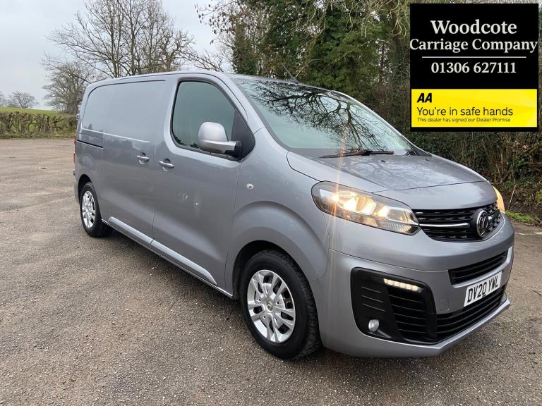 2020 Vauxhall Vivaro 1.5 Turbo D 2700 Sportive Panel Van  Diesel Manual L1 H1