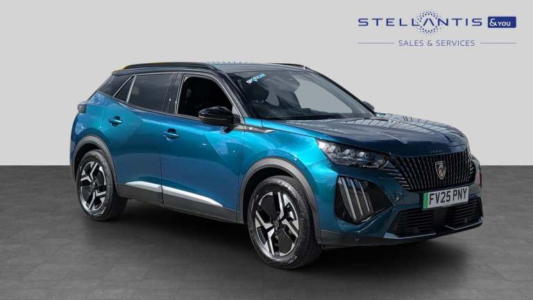 2025 Peugeot 2008 54kWh GT SUV 5dr Electric Auto (11kW Charger) (156 ps) SUV Electric Automatic