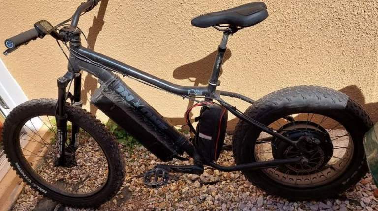 Fatty E-bike with 3000w Motor and 72v Battery
