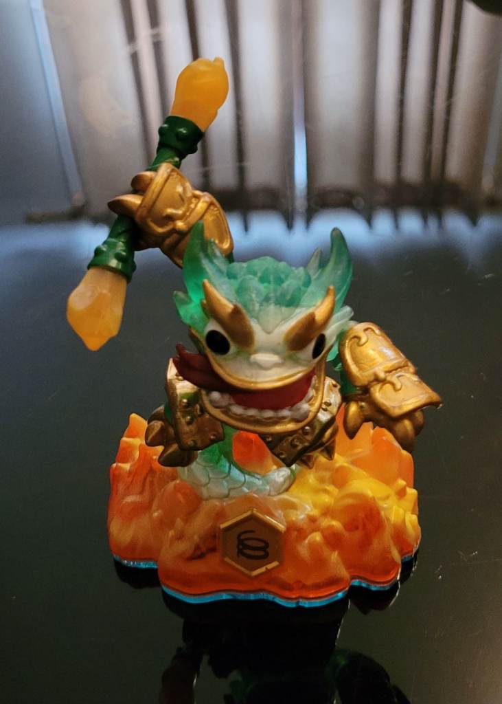 Skylanders Swap Force Jade Fire Kraken Figure 