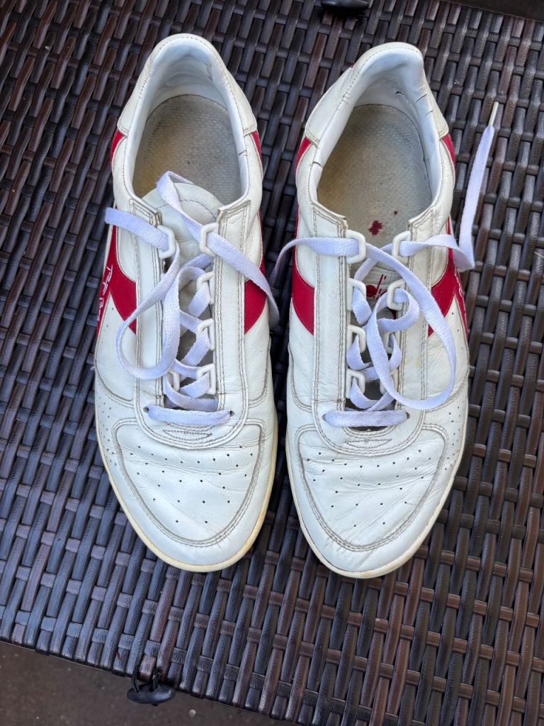 Diadora Borg Elites Kangaroo Skin Size 9